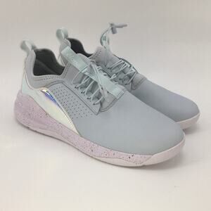 NWOT Clove Blue Holographic Limited Edition Healthcare Nursing Sneaker W12 M10.5